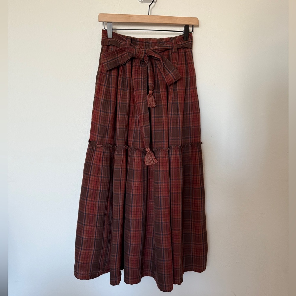 Mille Francoise Plaid Skirt - Size XS